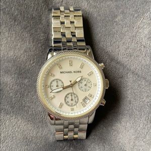 Silver Michael Kors watch